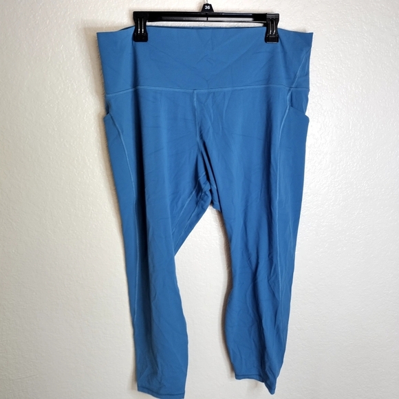 Lululemon Align High-Rise Pant with Pockets 25" Poolside Sz 20 - Picture 2 of 7